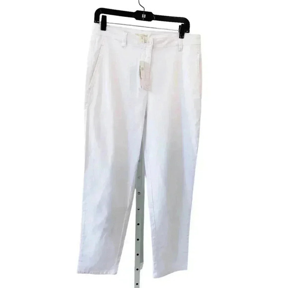 NWT Eileen Fisher Organic Cotton Hemp High Waist Tapered Ankle Pant size 8 - Picture 5 of 12